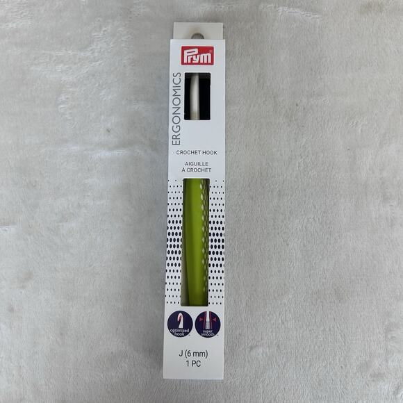 NEW Prym Ergonomics Crochet Hook Set Lot of 4: E(3.5mm), G(4mm), J(6mm), N(10mm) - Picture 7 of 9